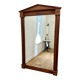 Large antique mirror in solid wood and bronze – Empire style