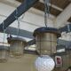 Old cast iron street lanterns 1920