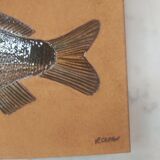 Ceramic fish dish signed R. Capron