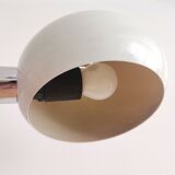 Industrial style gooseneck white table desk lamp