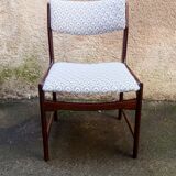 4 restored Scandinavian rosewood chairs