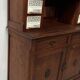 20th century natural wood kitchen spice rack