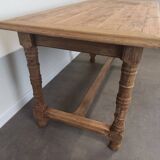 Oak farm table 158 cm