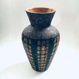 Vintage Art Ceramics Seta Vase attributed to Aldo Londi for Bitossi Raymor, Italy, 1960s