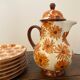 Duo assiettes et cafetière