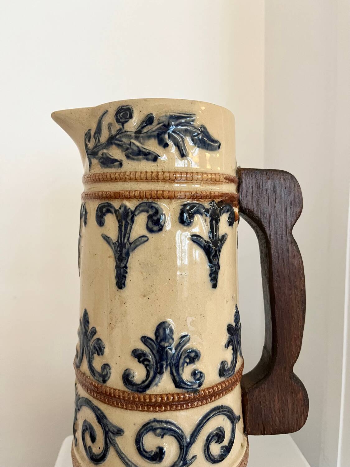 Brutalist ceramic jug