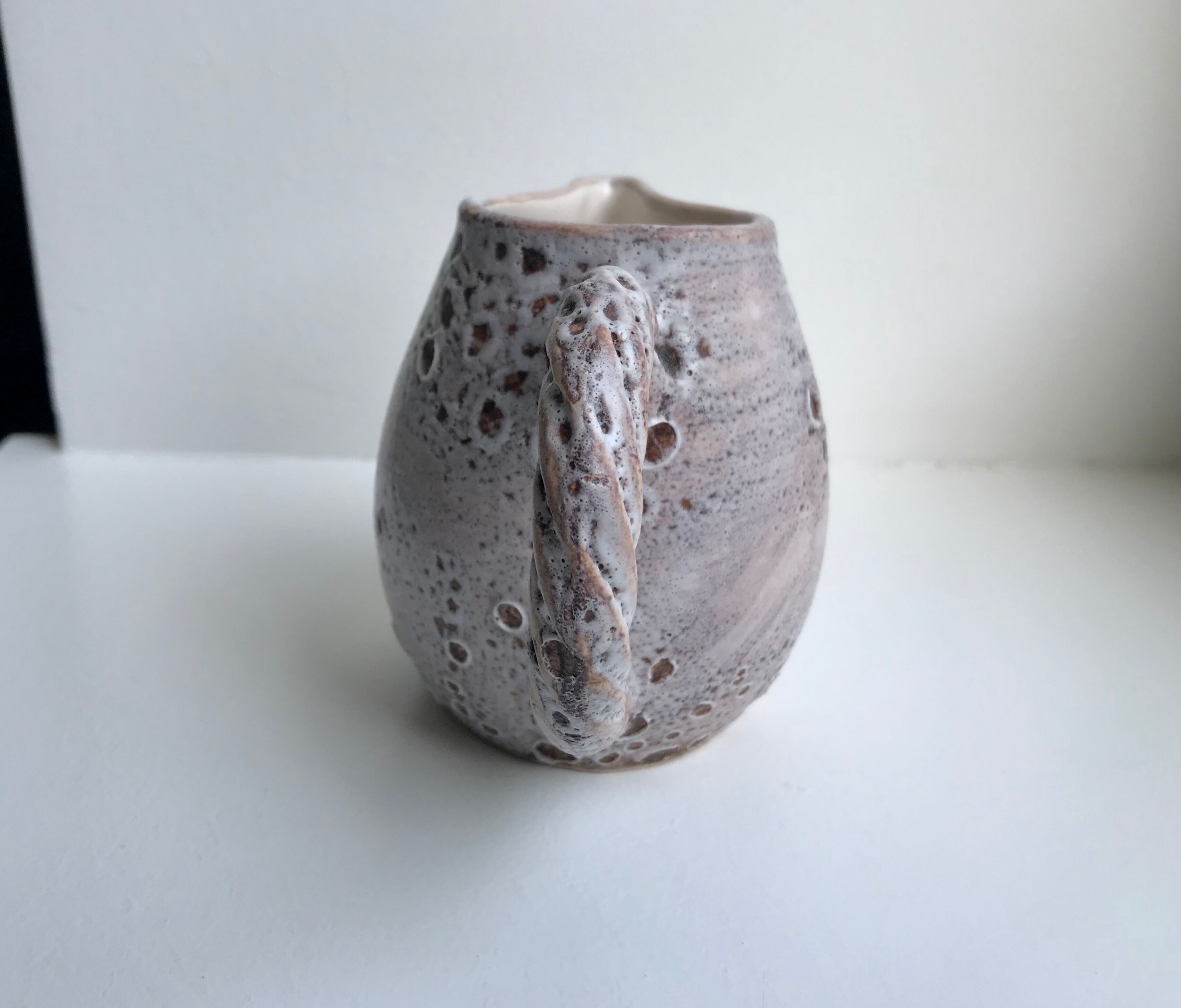 Vallauris sandstone pot 70s