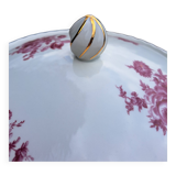 Vintage flower soup tureen