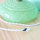 Green clichy glass suspension