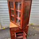 Attractive two-part Indochinese display cabinet. Mid-20th century