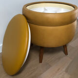 Vintage pouf