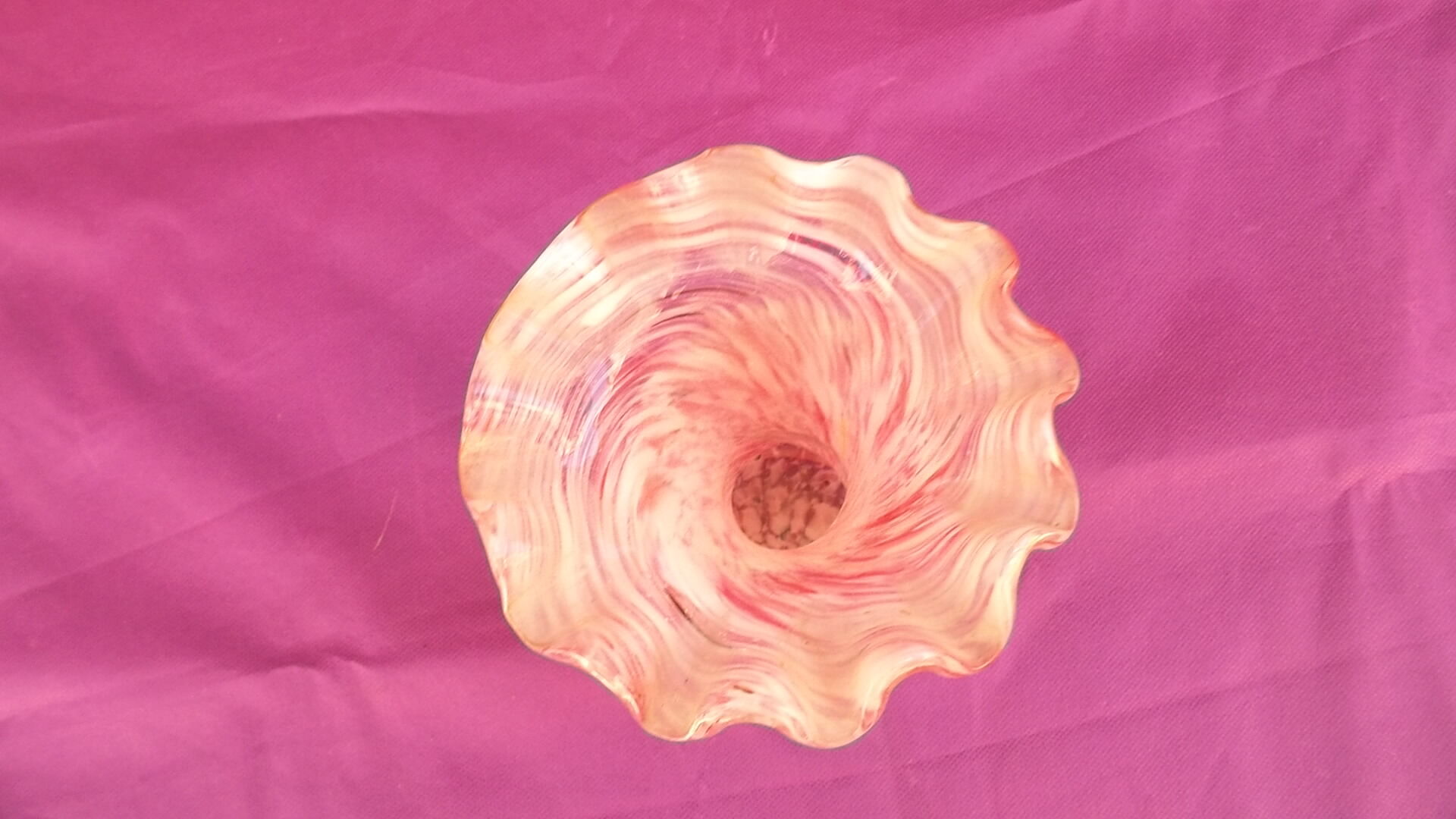 Vase "clichy" color pink