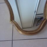 Large mirror gold