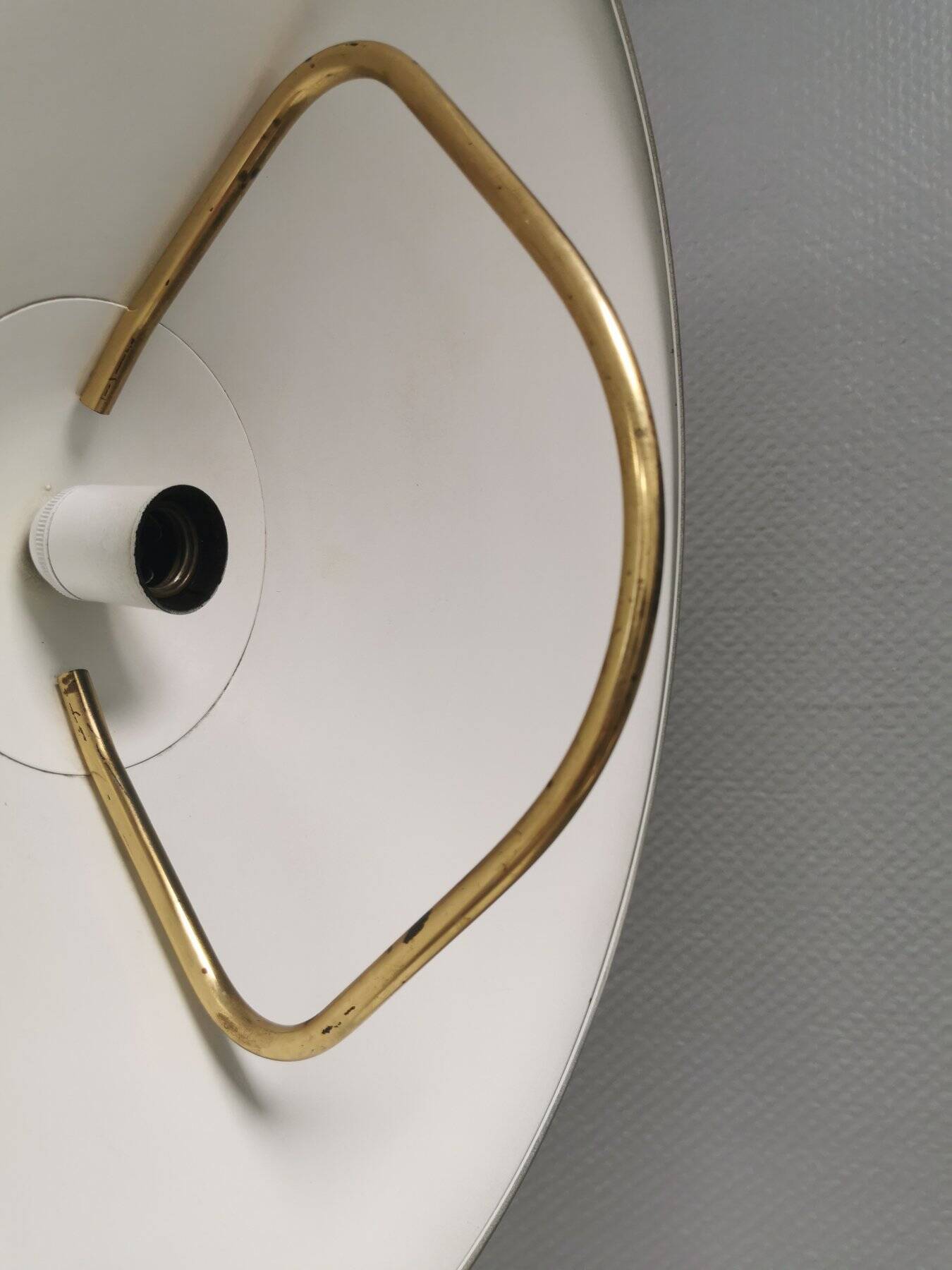 Hanging lamp, probably Danish and from the 1980s