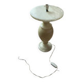 Alabaster lamp base