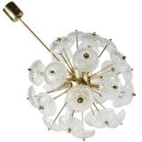 Lustre de pissenlit Spoutnik vintage