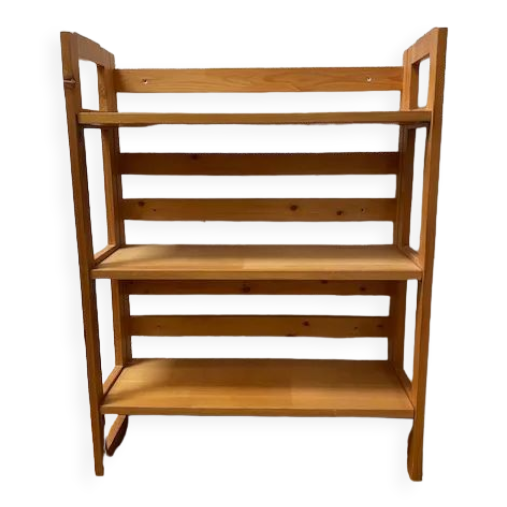 Bookcase wooden shelf