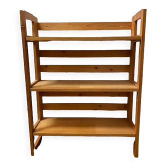 Bookcase wooden shelf