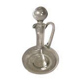 Old decanter glass + Cap Vintage jug Ewer