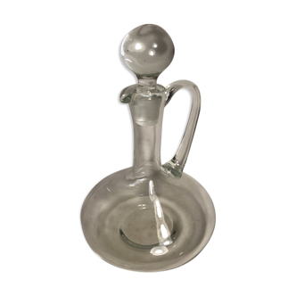 Old decanter glass + Cap Vintage jug Ewer