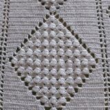 2 antique crochet bedspreads