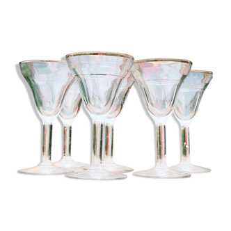 6 verres bistrots 1940