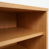 Oak bookshelf, Scandinavian design