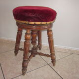 Old piano stool