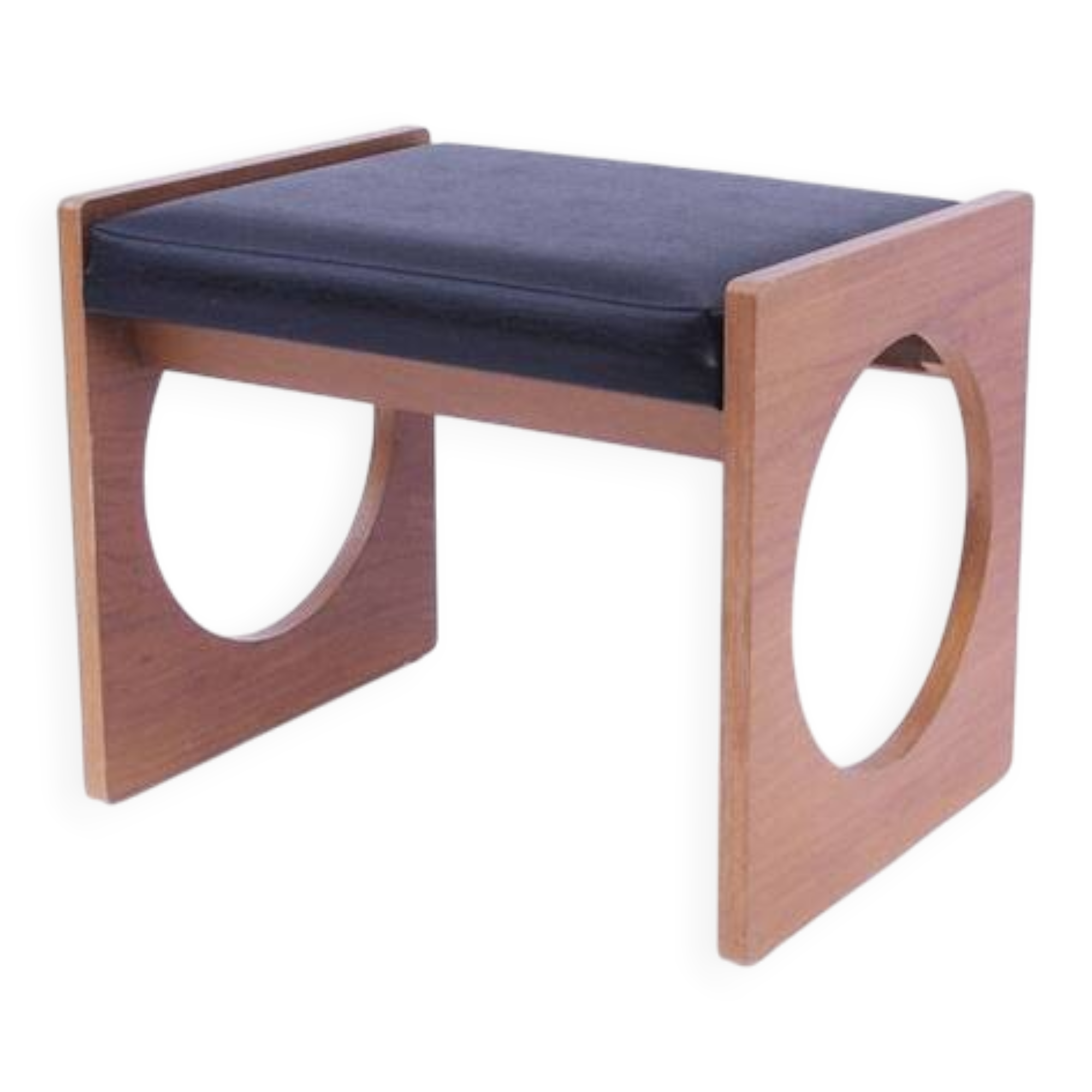 Tabouret, repose-pieds scandinave vintage