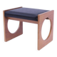 Tabouret, repose-pieds scandinave vintage