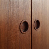 Teak highboard, Danish design, 1960s, production: Denmark