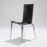 Set of 4 olly tango chairs, philippe starck, 1980s