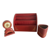 Lot de 3 accessoires de bureau Le Tanneur