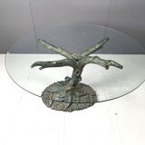 Vintage sculptural tree dining table, 1970s