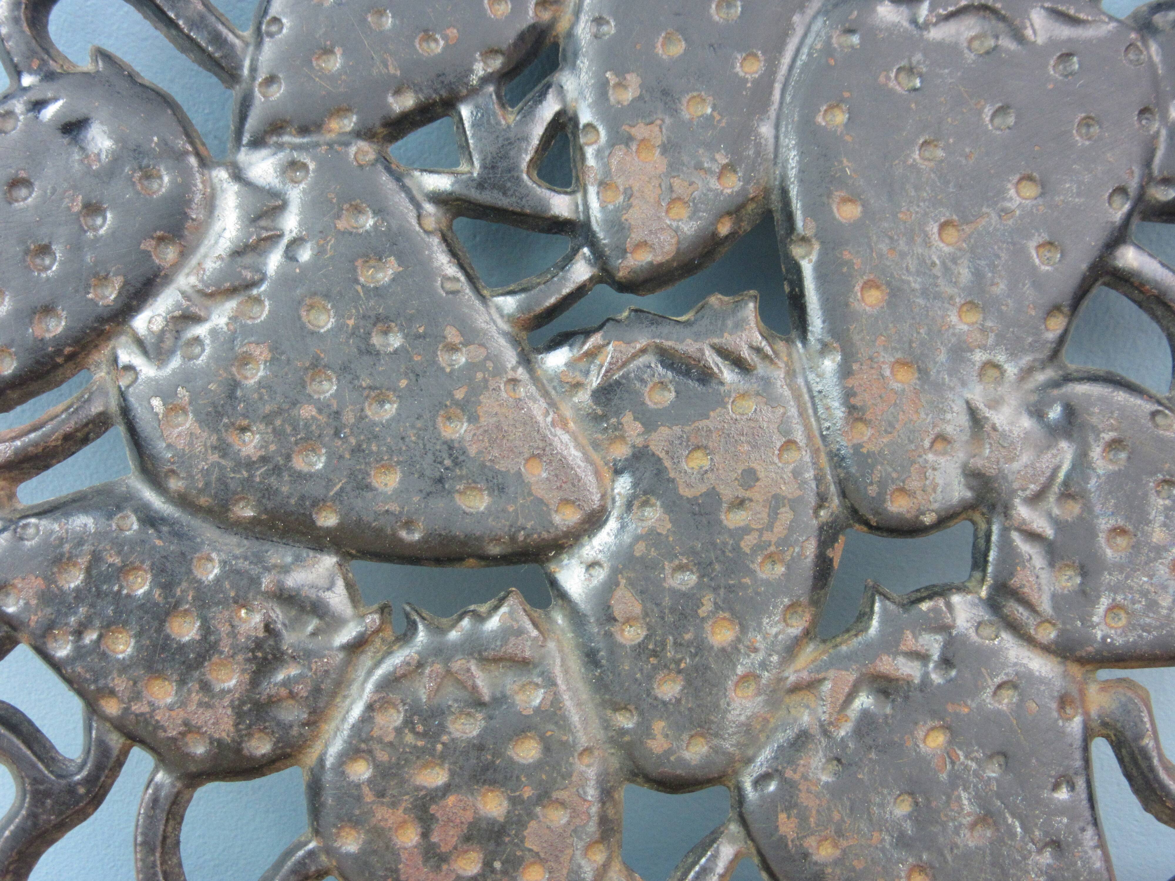 Strawberry underside