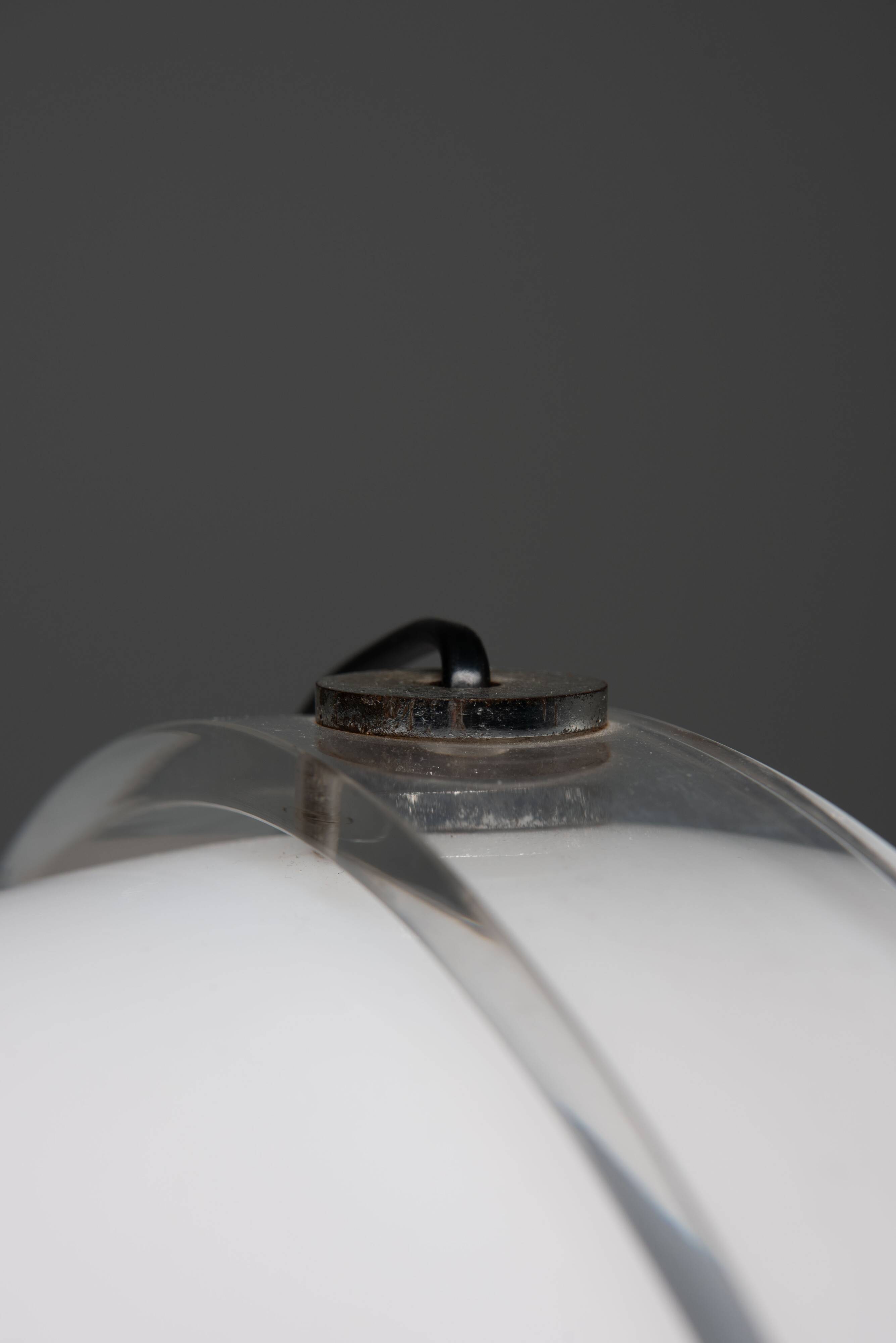 Lampe de table Space Age en acrylique