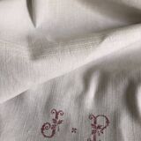 Harvest tablecloth, jp monogram