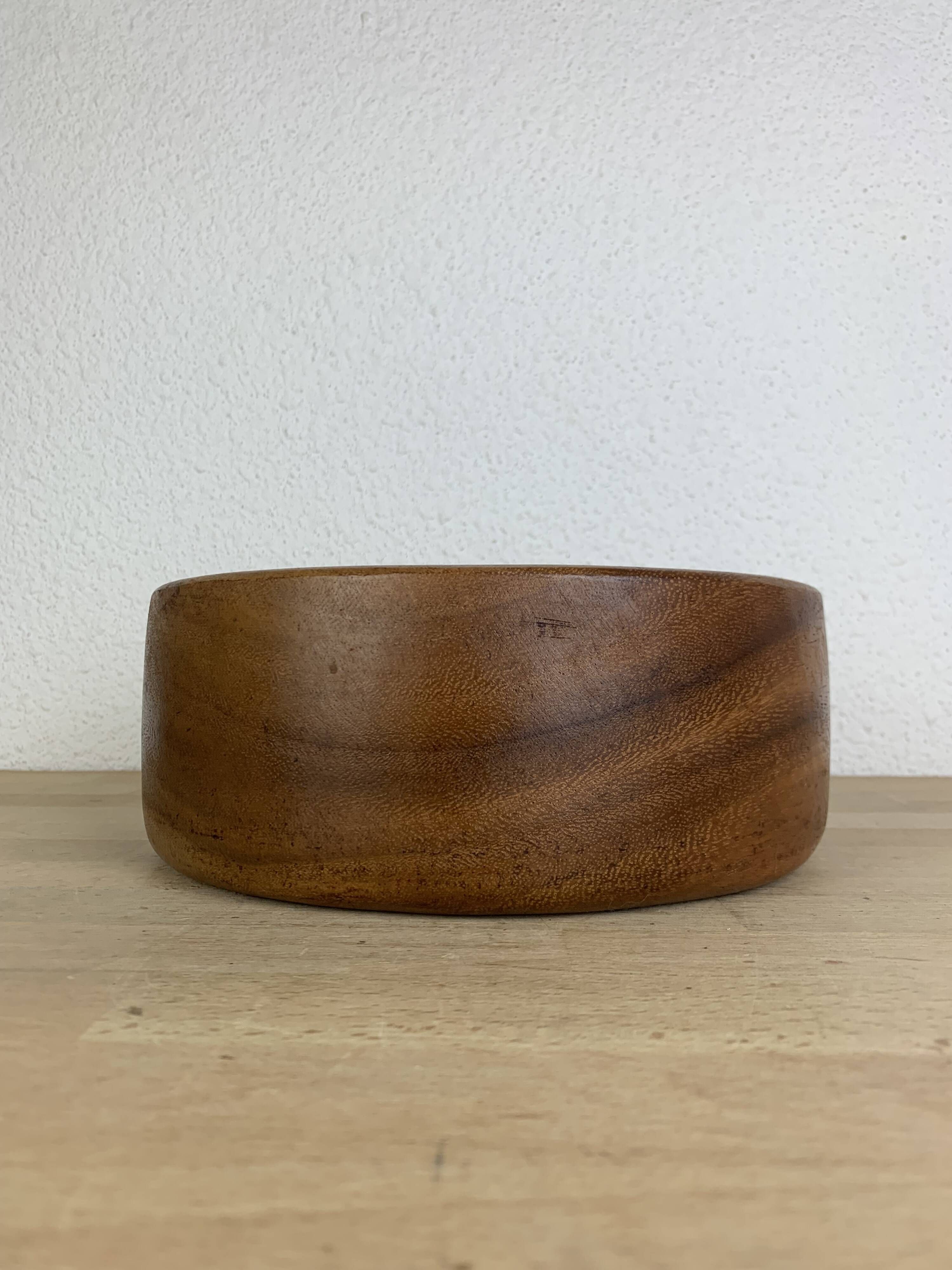 Danish teak fruit bowl, 1960s, Scandinavian