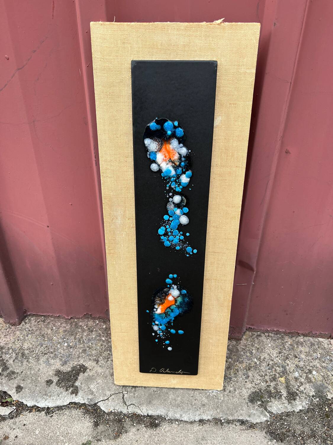 Large ceramic by Denise ORLANDO