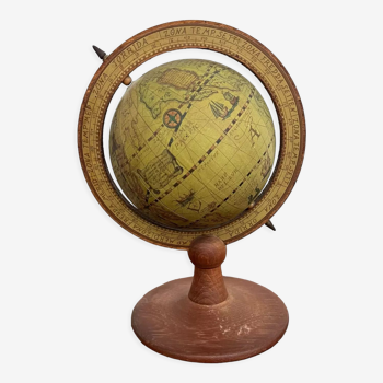 Vintage rotating globe
