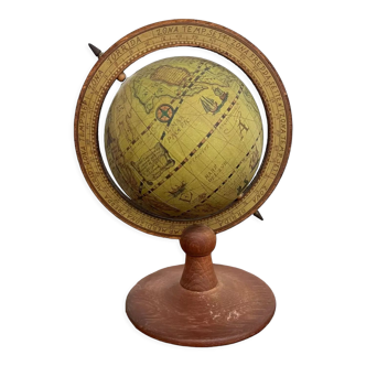 Vintage rotating globe