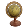 Globe rotatif vintage
