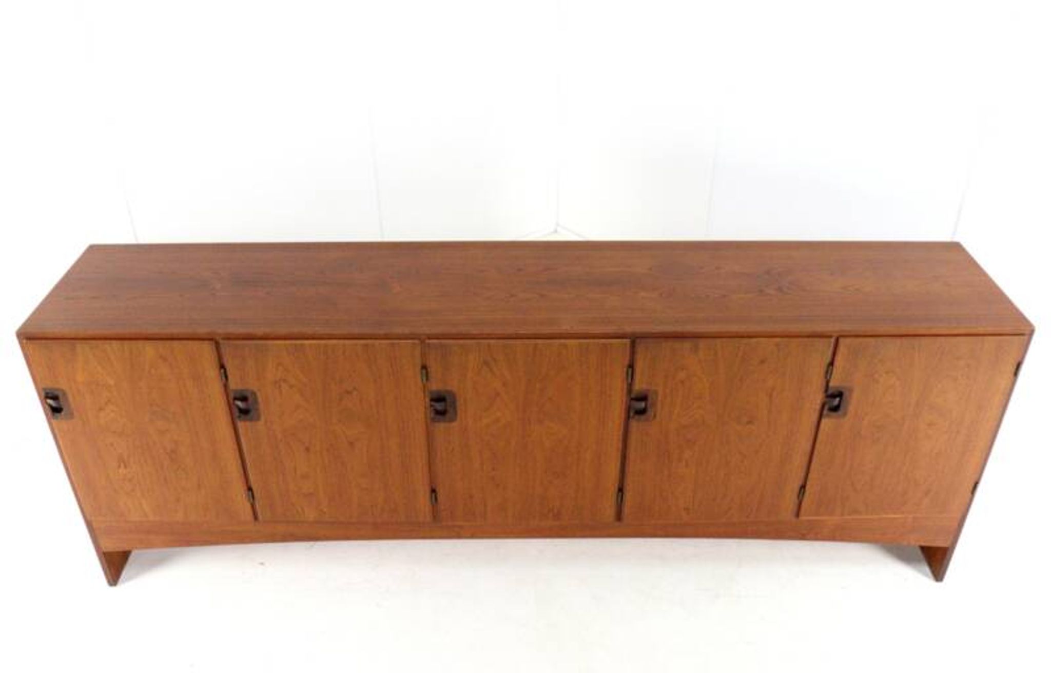 Jacob Hermann for Randers Møbelfabrik sideboard model 2064  248 cm Restored