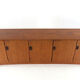 Jacob Hermann for Randers Møbelfabrik sideboard model 2064  248 cm Restored