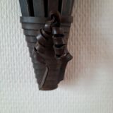 80s wrought iron wall light