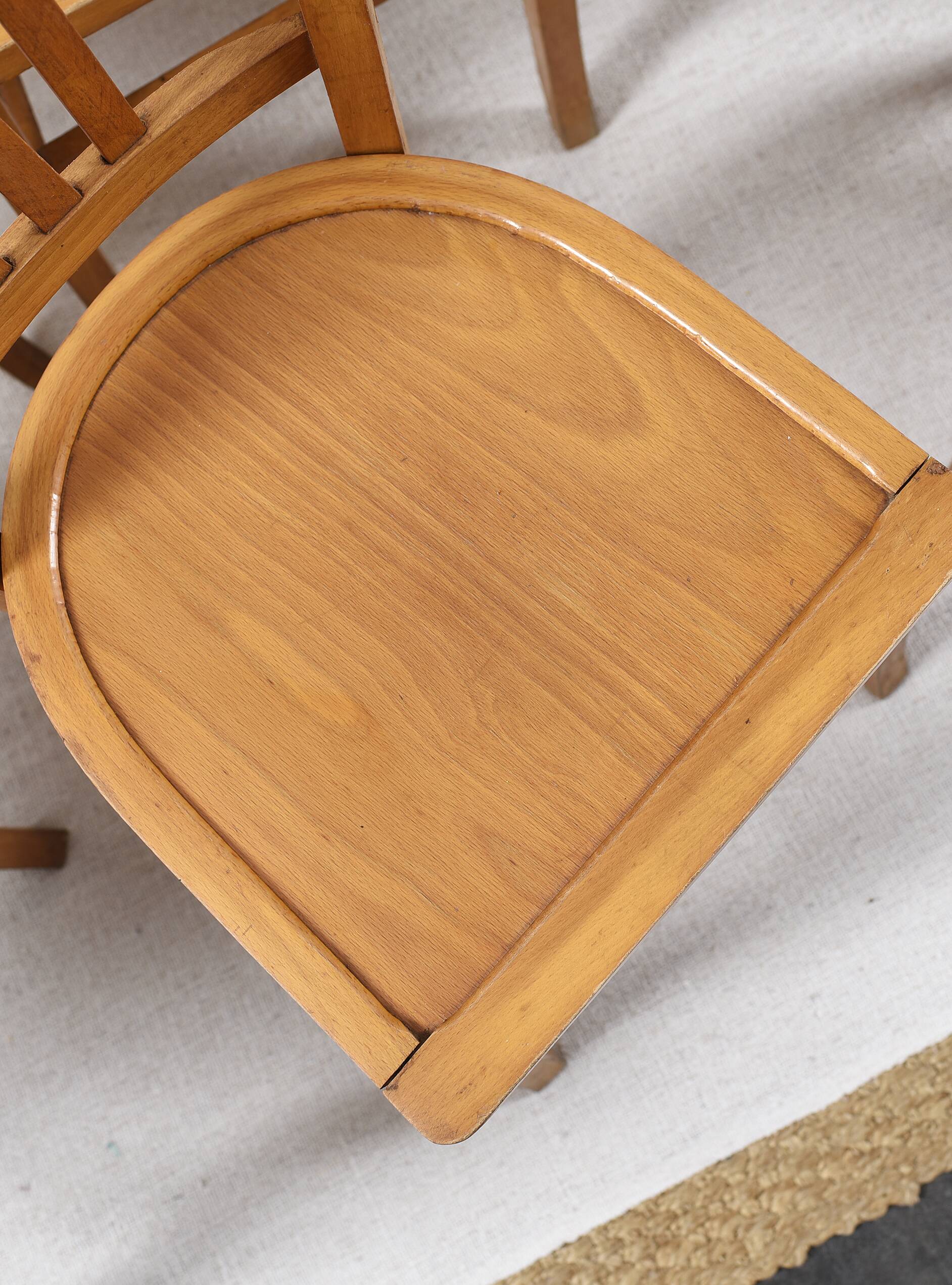 6 Luterma bistro chairs from the 1950s-60s