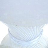 Table bamboo Mc Guire blue lazure