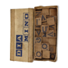 Ancien jeu lettres Diamino bois scrabble