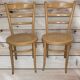 Paire de chaises de bistrot Baumann