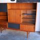 Scandinavian buffet teak model "Tilburg" by O.M.F Omer Meubel Fabriek to Samcom Lefèvre editions